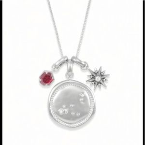 Kendra Scott Aquarius necklace in silver